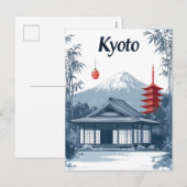 京都日本の寺・塔・山 シーズンポストカード (正面/裏面)