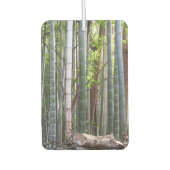 京都日本の嵯峨野の竹林 カーエアーフレッシュナー (正面)