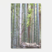 京都日本の嵯峨野の竹林 ポストイット (正面)
