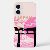 京都日本ピンクの旅行アート Case-Mate iPhoneケース (裏面)
