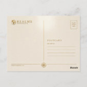 京都日本伏見稲荷REALMS ポストカード (裏面)