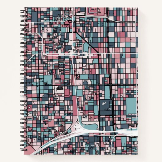 京都日本地図 ノートブック (正面)