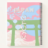 京都日本旅行アートパステル旅行アート ノートブック (裏面)