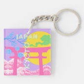京都日本旅行アート キーホルダー (裏面)