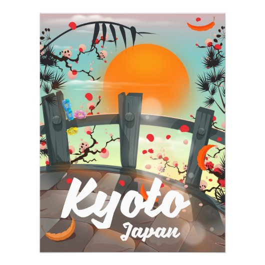 京都日本旅行ポスター フォトプリント            (正面)