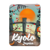 京都日本旅行ポスター マグネット (縦)