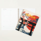 京都日本旅行レトロ旅行芸術 プランナー手帳 (ディスプレー)