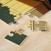 京都日本旅行ヴィンテージ芸術 ジグソーパズル (側面)