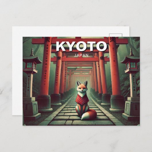 京都日本旅行伏見稲荷大社 ポストカード (正面/裏面)