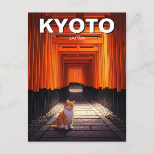 京都日本旅行伏見稲荷大社 ポストカード