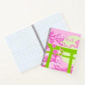 京都日本旅行芸術ピンクの旅行芸術 ノートブック (内部)