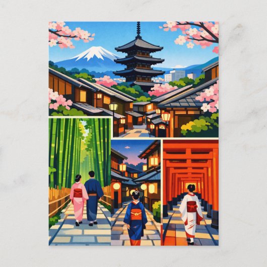京都日本旅行 ポストカード (正面)