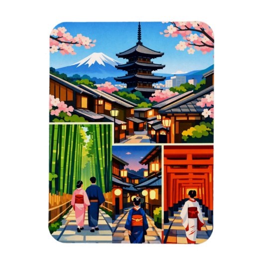 京都日本旅行 マグネット (縦)