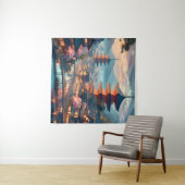 京都日本景観旅行ヴィンテージ タペストリー (インサイチュ(横))