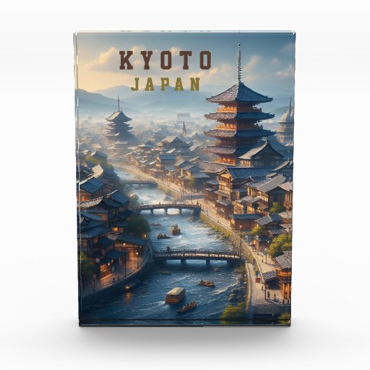 京都日本景観旅行ヴィンテージ フォトブロック (正面)