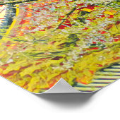 京都日本神社旅行プリント ポスター (角)