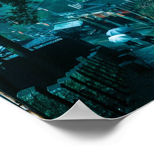 京都稲荷森林 ポスター (角)