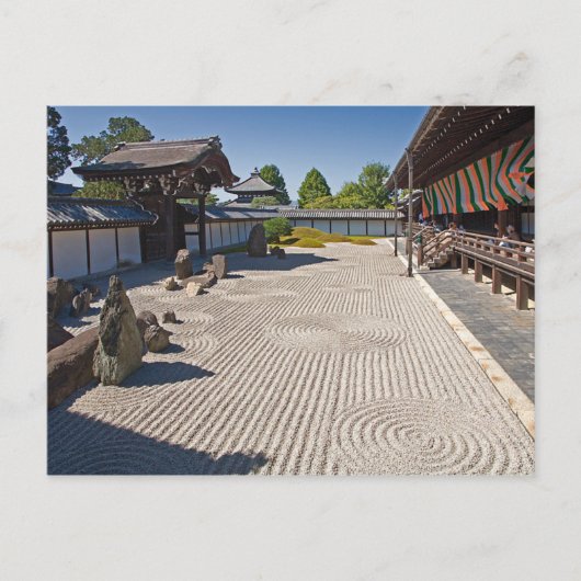 京都絵葉書東福寺禅園 ポストカード (正面)