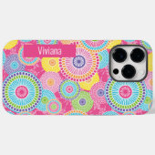 京都花柄名前をカスタムする付 Case-Mate iPhoneケース (裏面 (横))