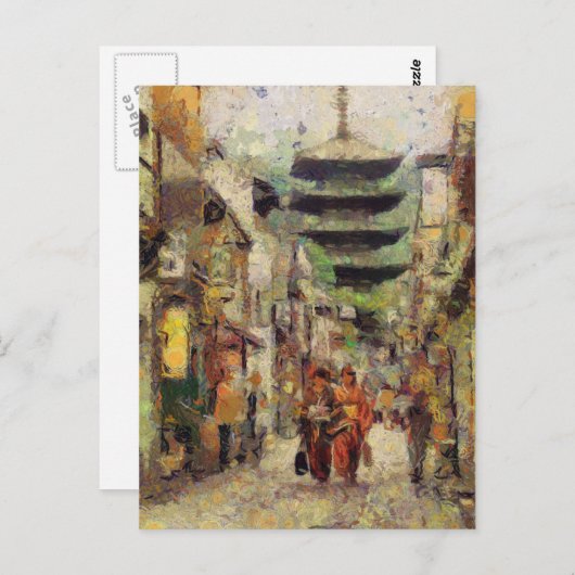 京都通り ポストカード (正面/裏面)