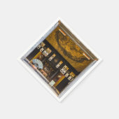 京都金地院内 スタンダードカクテルナプキン (角)