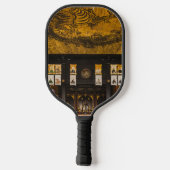 京都金地院内 ピックルボールラケット (裏面)