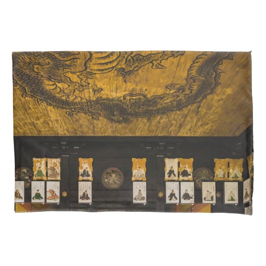 京都金地院内 枕カバー (正面)