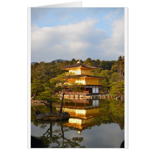 京都金閣寺日本 (正面)