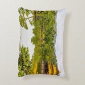 京都金閣寺 アクセントクッション (裏面(縦))