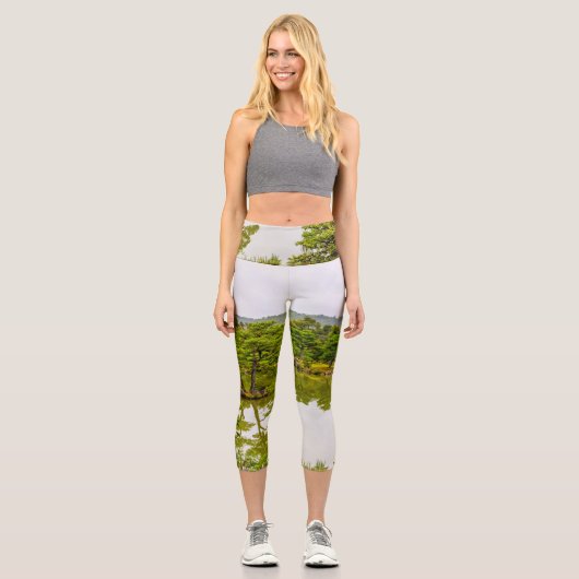 京都金閣寺 カプリレギンス (正面)