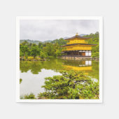 京都金閣寺 スタンダードカクテルナプキン (正面)