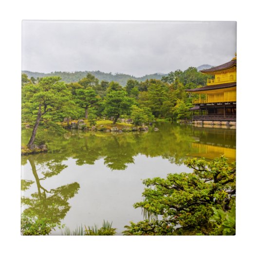 京都金閣寺 タイル (正面)