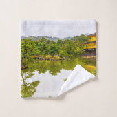 京都金閣寺 バスタオルセット (ウォッシュタオル)