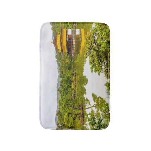 京都金閣寺 バスマット (正面縦)