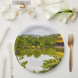 京都金閣寺 ペーパープレート