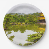 京都金閣寺 ペーパープレート (正面)