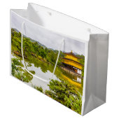 京都金閣寺 ラージペーパーバッグ (正面アングル)