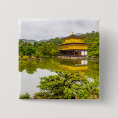 京都金閣寺 缶バッジ (正面)