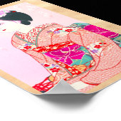 京都錦四葉色-春 ポスター (角)