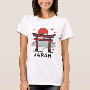 京都鳥居Tシャツ トラベ日本のル Tシャツ