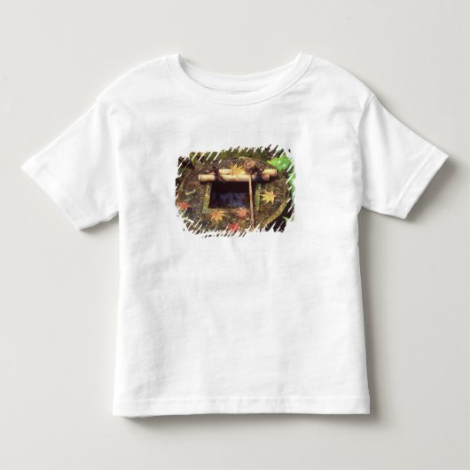 京都龍安寺の春の茶会 トドラーTシャツ (正面)