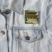 京都、日本の仏教寺院 缶バッジ (インサイチュ)