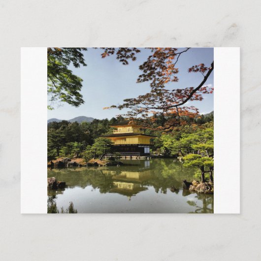 京都 日本 金閣寺 ポストカード (正面)