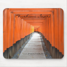 京都、日本。 Fushimi Inariのマウスパッド