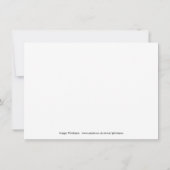 京都・清水寺 カード (裏面)