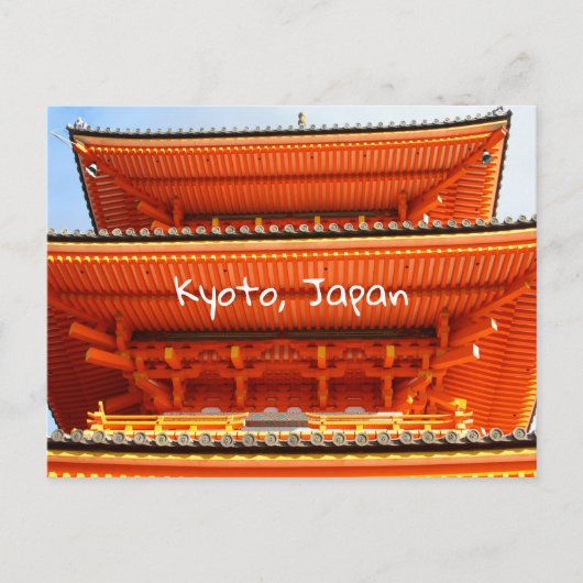 京都・清水寺 ポストカード (正面)
