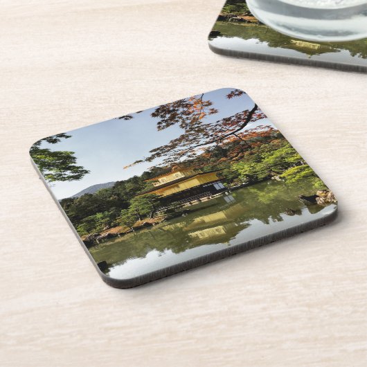 京都・金光明寺金閣寺 コースター (左側)