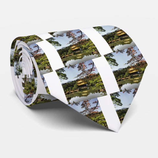 京都・金光明寺金閣寺 ネクタイ (ロール)