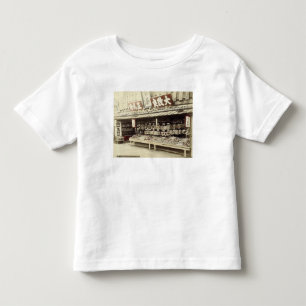 京都、c.1890 (手色の写真)の靴店 トドラーTシャツ