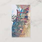 京都- Fushimi Inariの景色の有名な場所 名刺 (裏面)